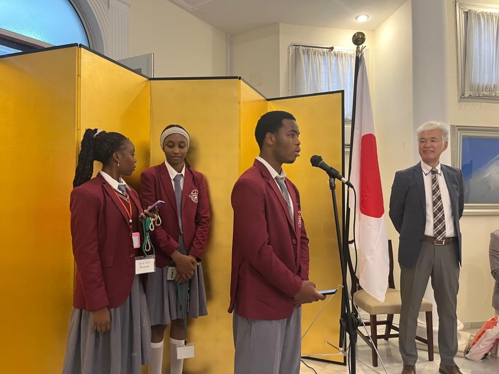 Student's speech　